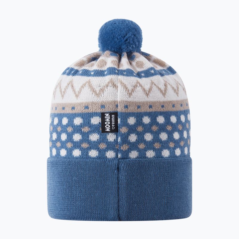 Berretto invernale da bambino Reima Moomin Flinga blue ocean 2