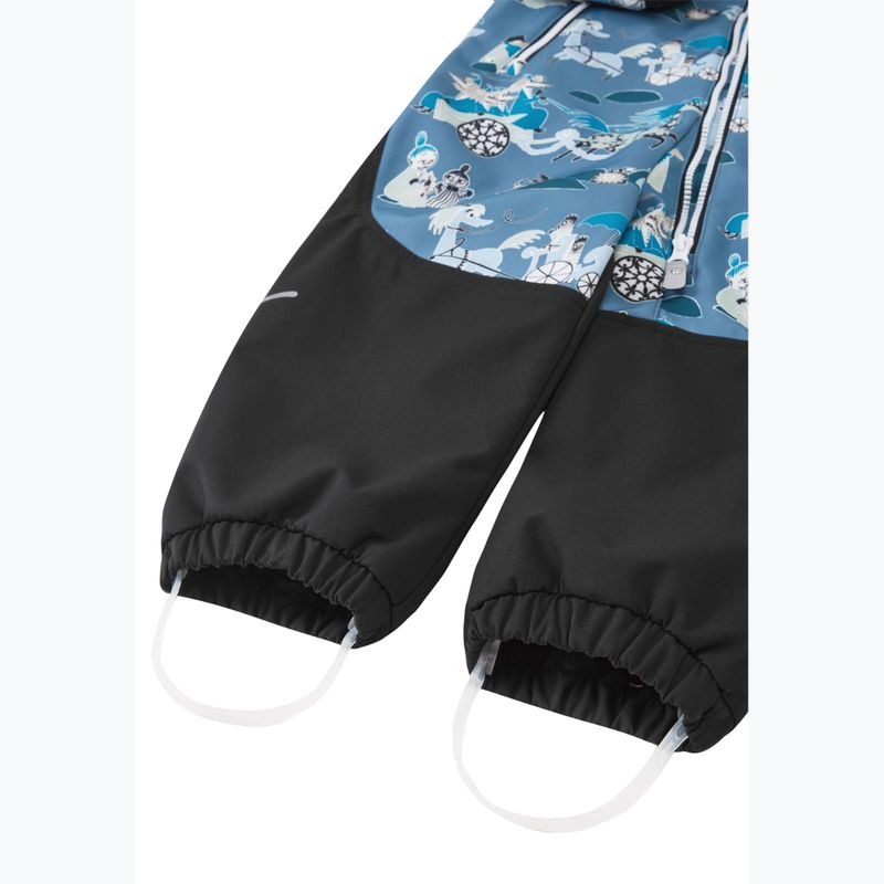 Tuta softshell per bambini Reima Moomin Mjosa blue ocean 5