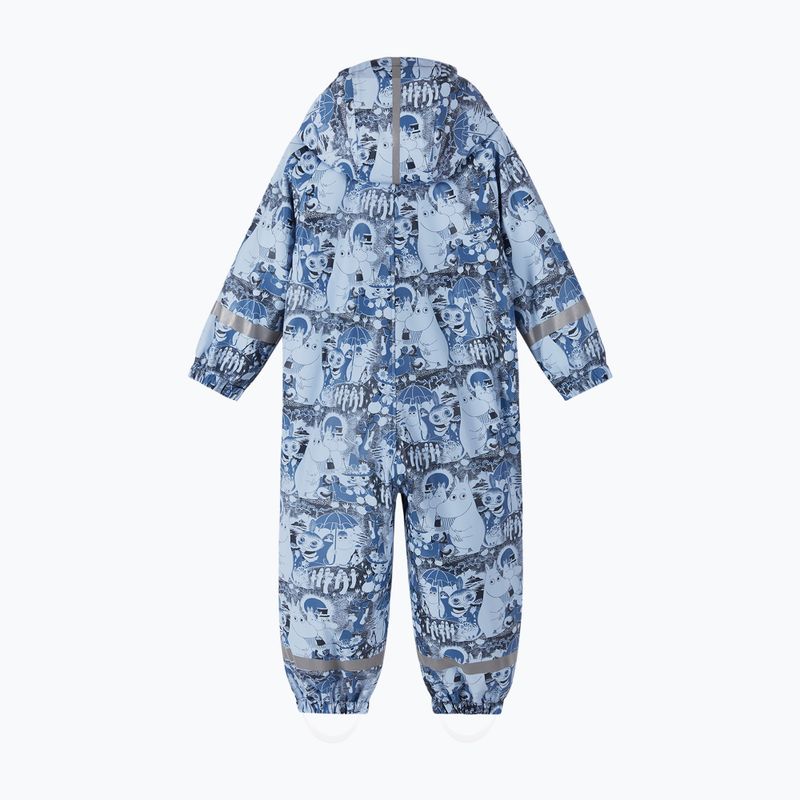 Tuta antipioggia per bambini Reima Moomin Rapakko airy blue 2