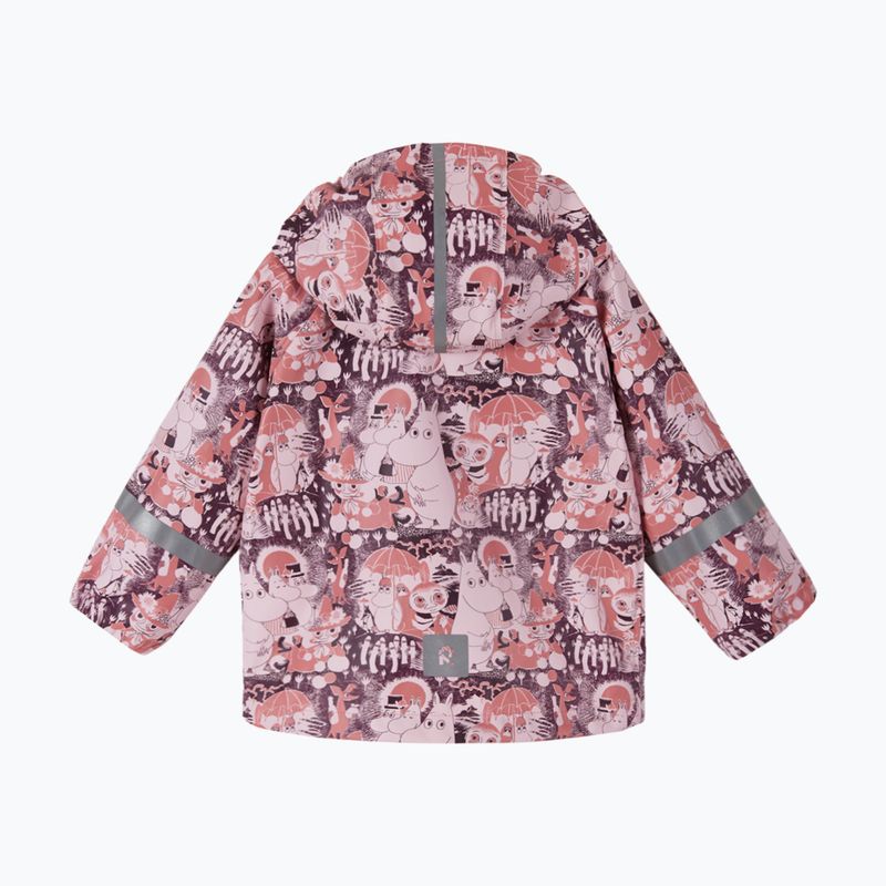 Giacca impermeabile per bambini Reima Vesi pale rose 2