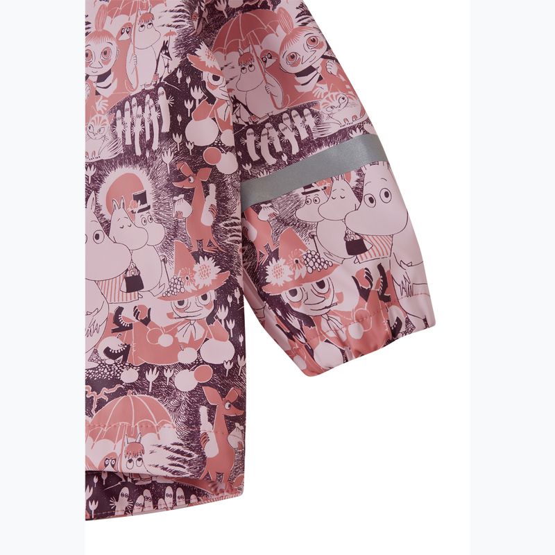 Giacca impermeabile per bambini Reima Vesi pale rose 4