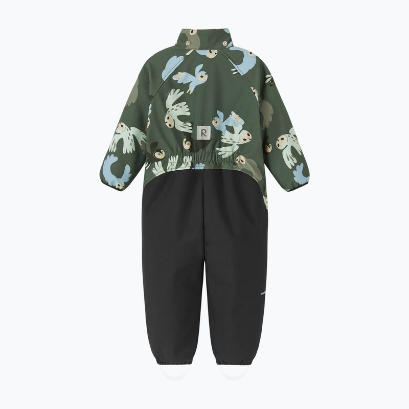 Tuta softshell per bambini Reima Mjosa thyme green 2