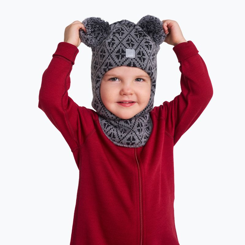 Passamontagna per bambini Reima Kuuraan melange grey 5