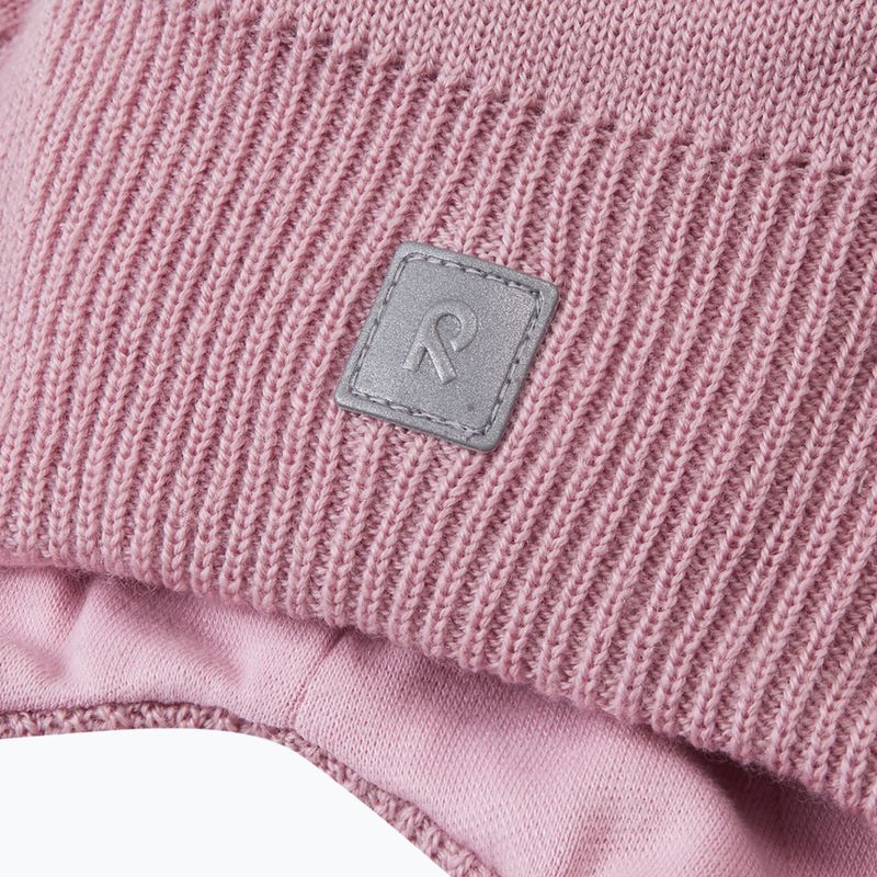 Berretto invernale da bambino Reima Kumpi grey pink 3
