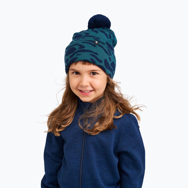 Berretto invernale da bambino Reima Virkku navy 4