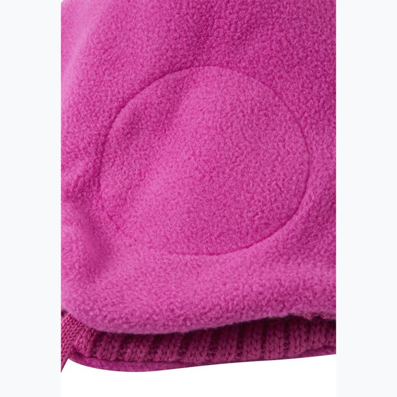 Berretto invernale da bambino Reima Paljakka fucshia 3