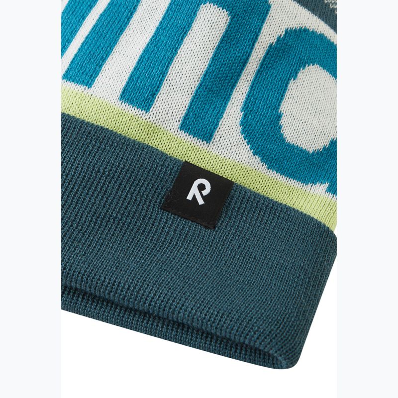 Berretto invernale da bambino Reima Taasko dark teal 3
