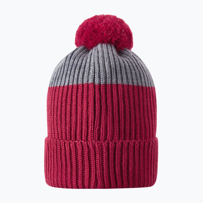 Berretto invernale da bambino Reima Pilke cranberry 2
