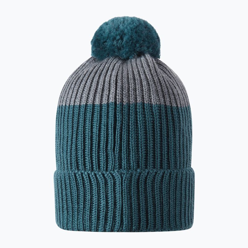 Berretto invernale da bambino Reima Pilke dark teal 2