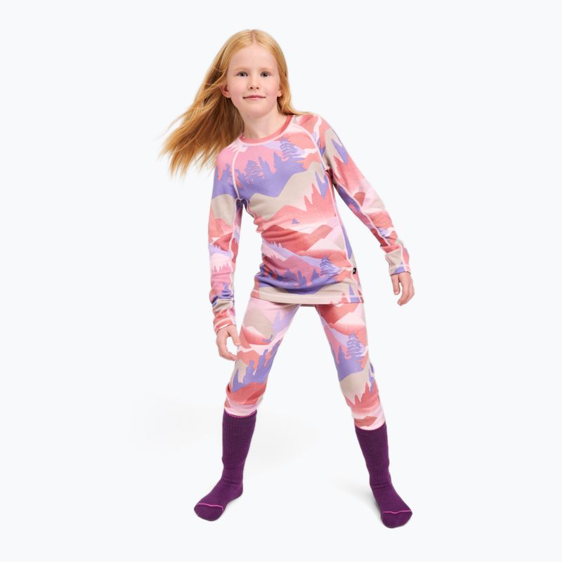 Calze per bambini Reima Urheilu plum purple 4