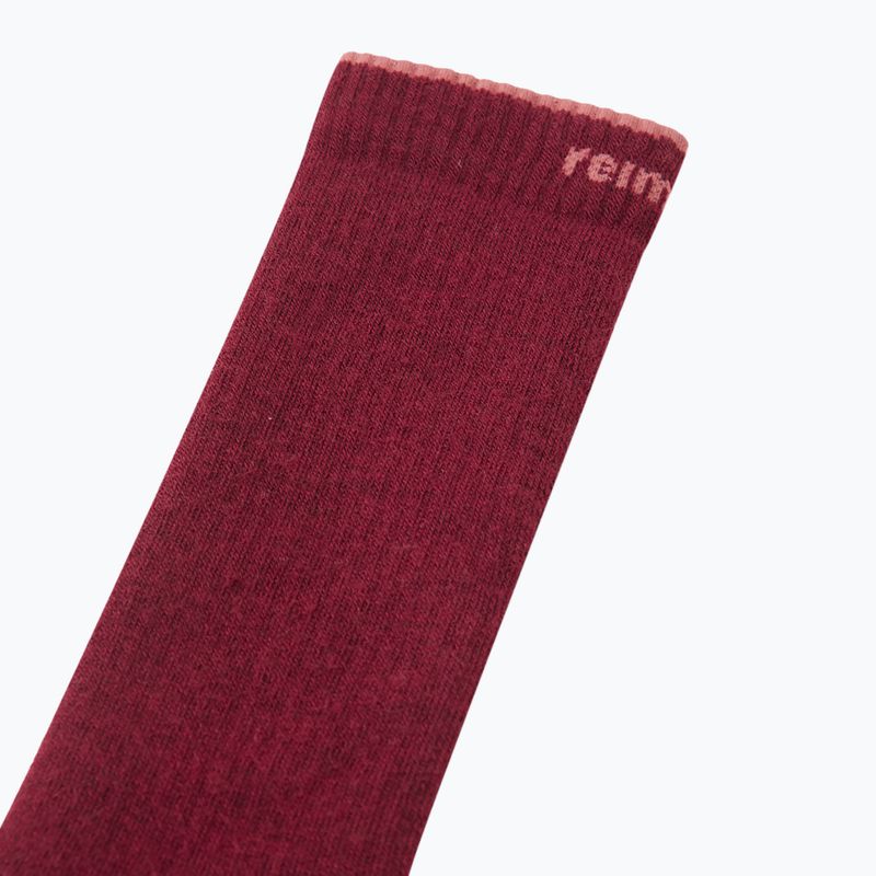 Calze per bambini Reima Urheilu cranberry 2