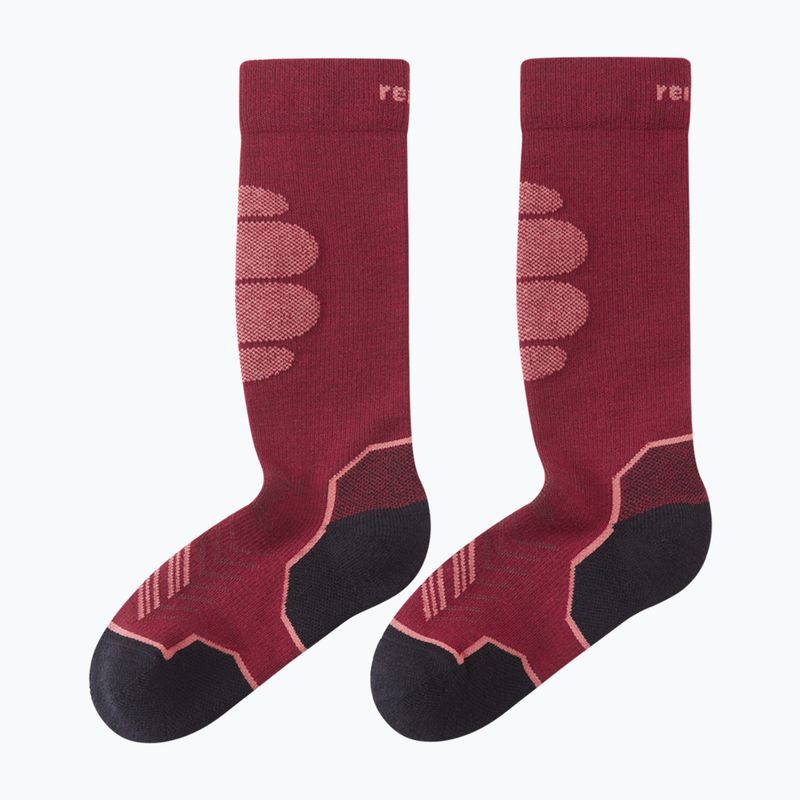 Calze per bambini Reima Atleetti cranberry