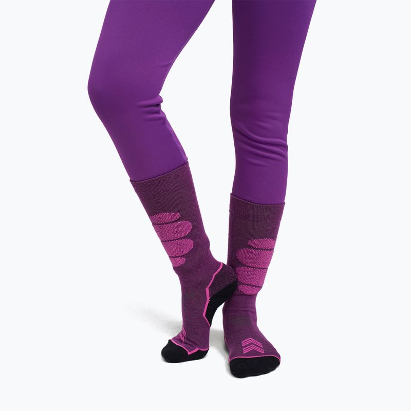 Calze per bambini Reima Atleetti plum purple 3