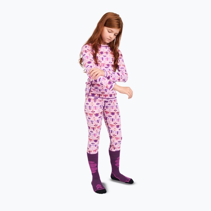 Calze per bambini Reima Atleetti plum purple 5