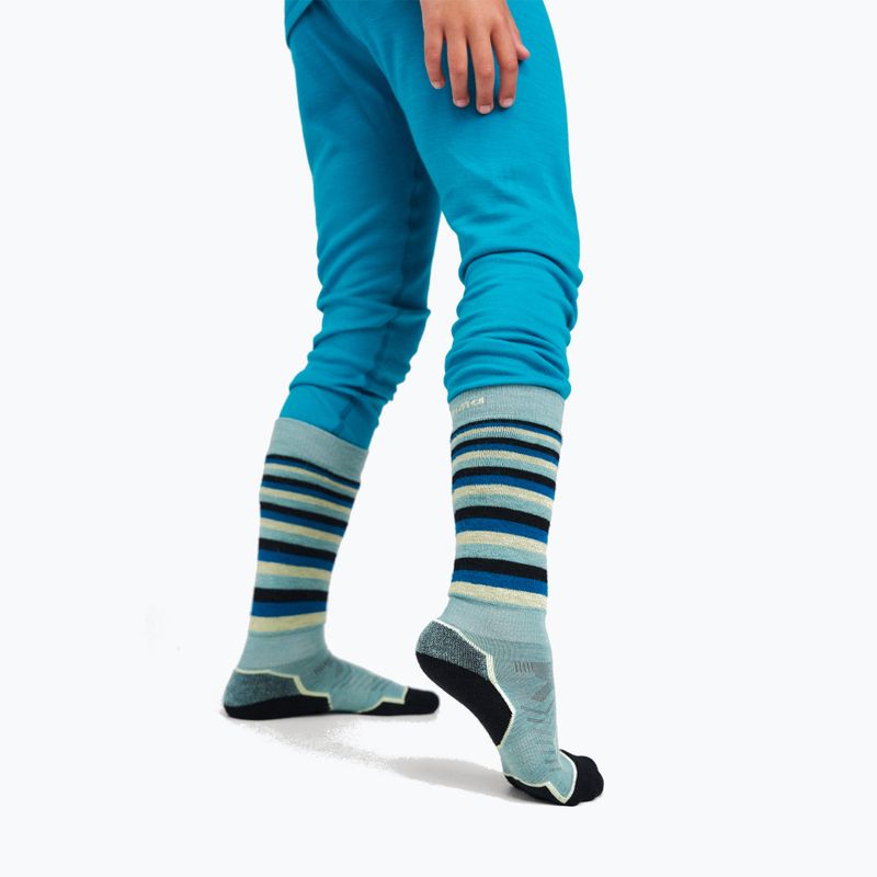 Calze per bambini Reima Suksille stone green 4