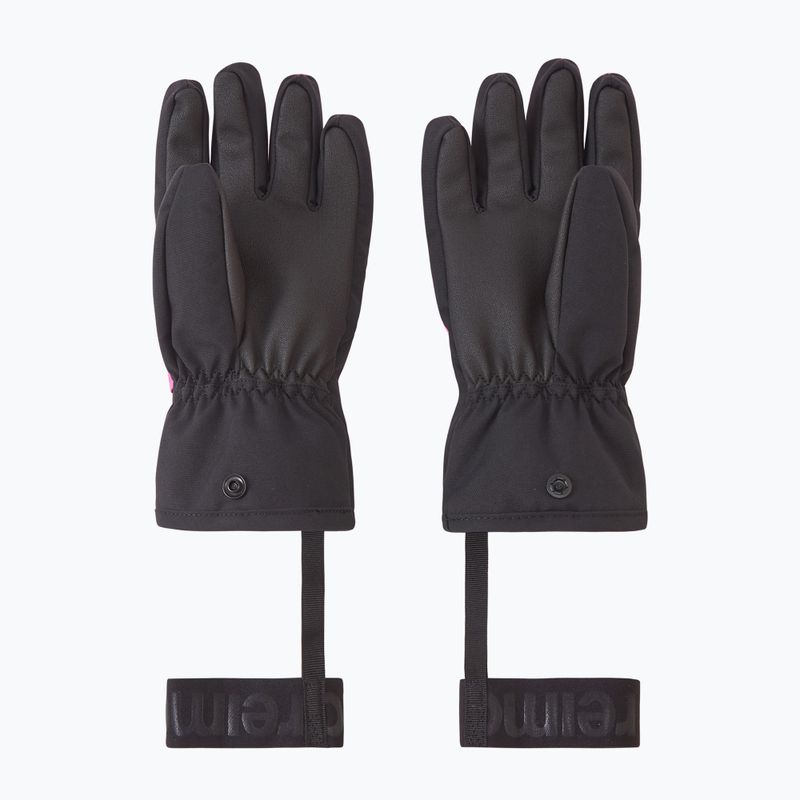Guanti da sci per bambini Reima Hanskas fucshia 3