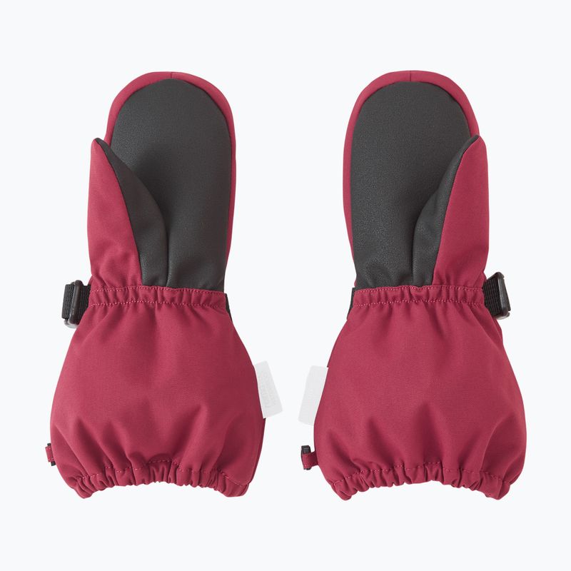 Guanti da sci per bambini Reima Ote maroon 3
