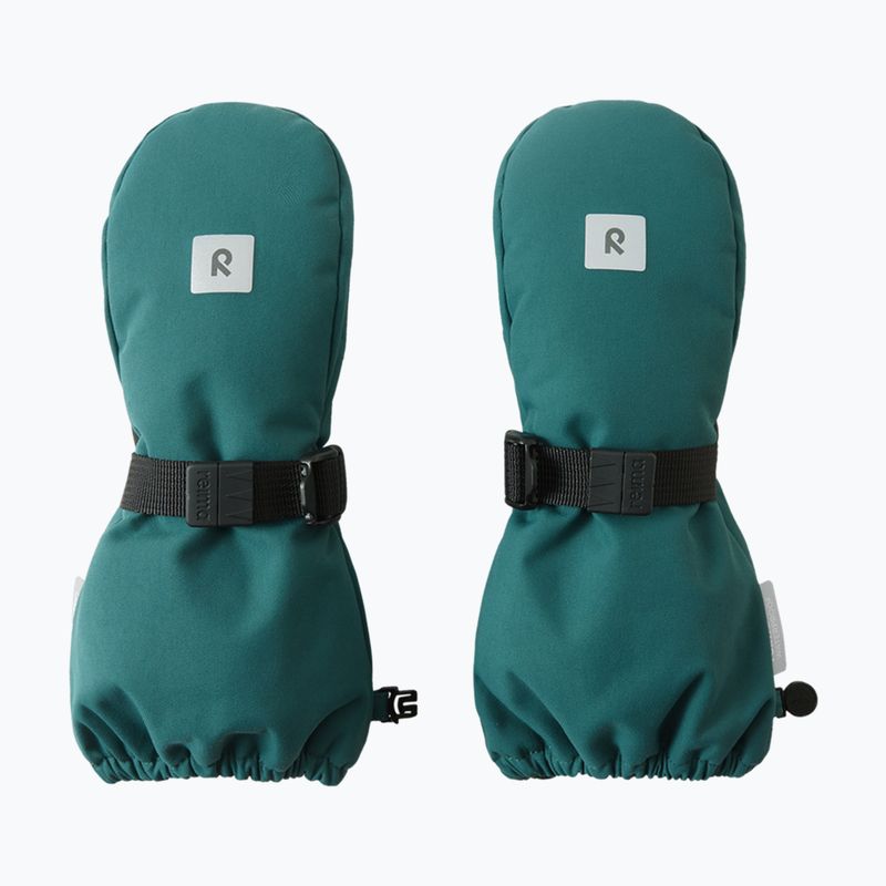 Guanti da sci per bambini Reima Ote dark teal 2