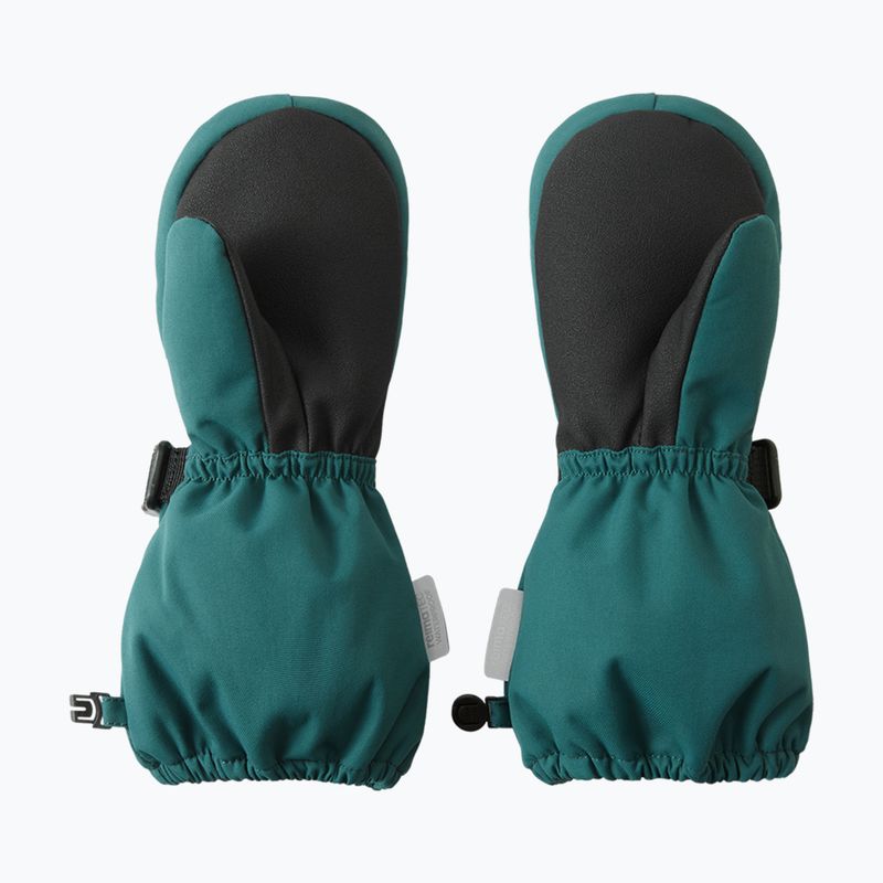Guanti da sci per bambini Reima Ote dark teal 3