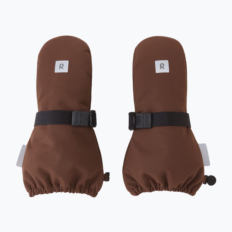 Guanti da sci per bambini Reima Ote umber brown 2