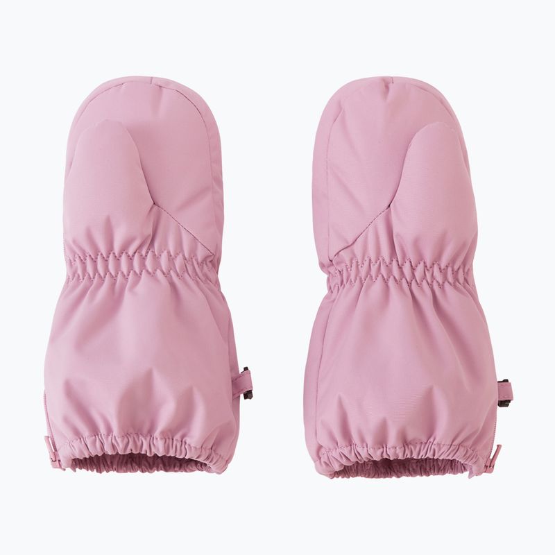Guanti da neve per bambini Reima Villatassu grey pink 3