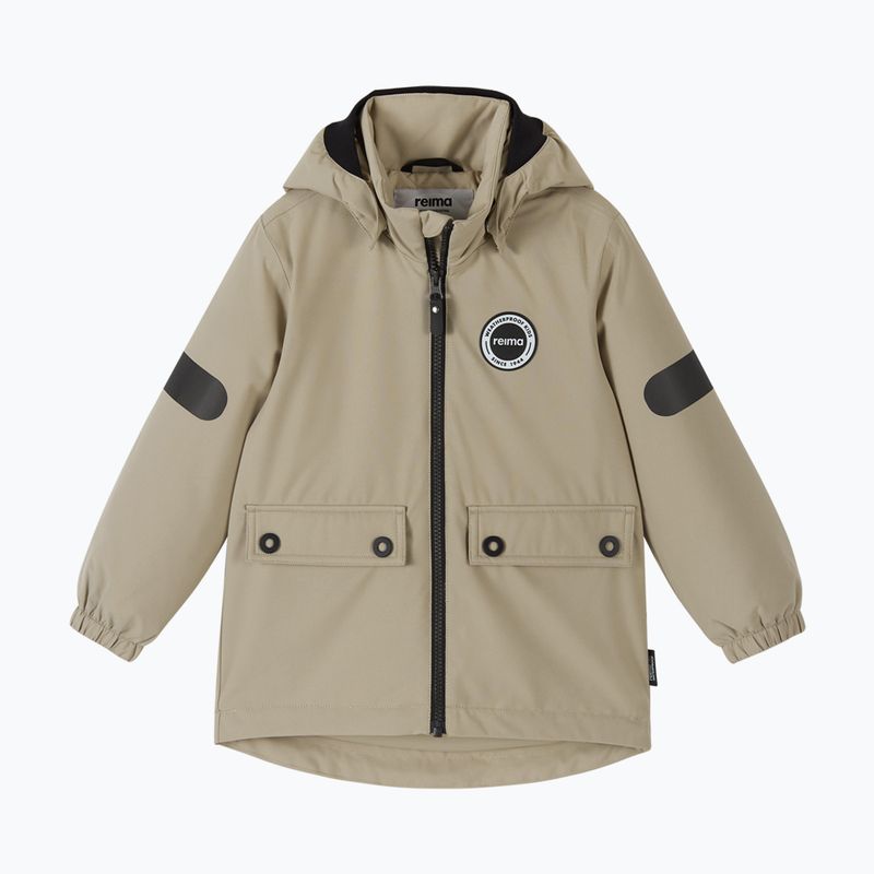 Giacca impermeabile per bambini Reima Symppis earthy beige