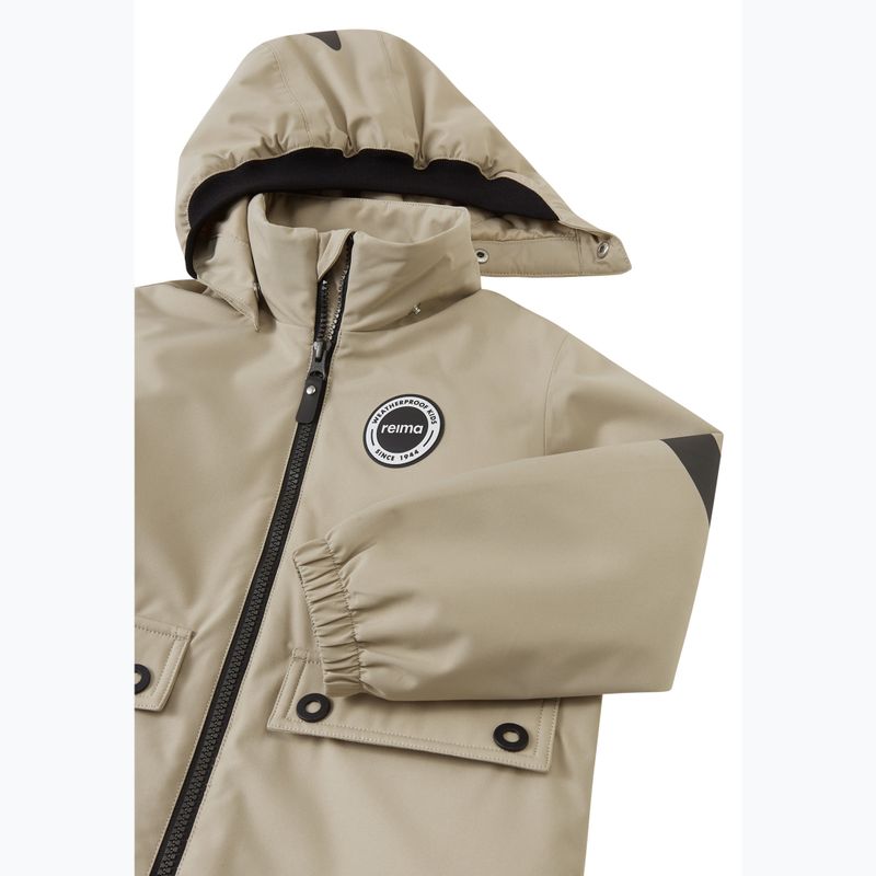 Giacca impermeabile per bambini Reima Symppis earthy beige 3