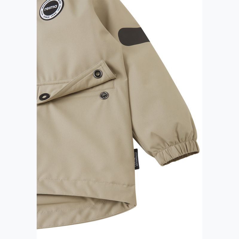 Giacca impermeabile per bambini Reima Symppis earthy beige 4