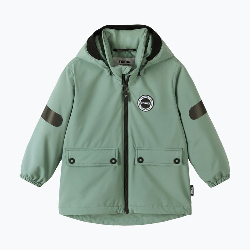 Giacca impermeabile per bambini Reima Symppis stone green