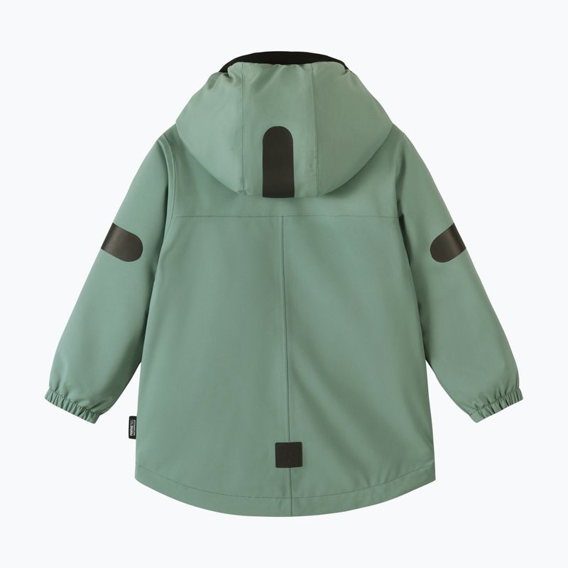 Giacca impermeabile per bambini Reima Symppis stone green 2