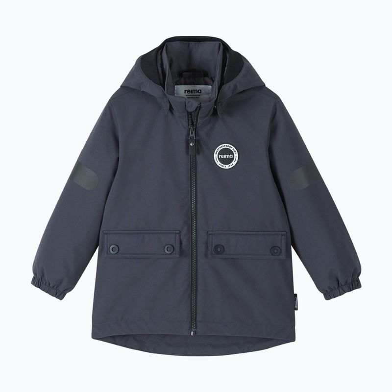 Giacca impermeabile per bambini Reima Symppis soft black