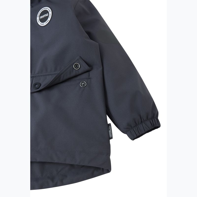 Giacca impermeabile per bambini Reima Symppis soft black 5