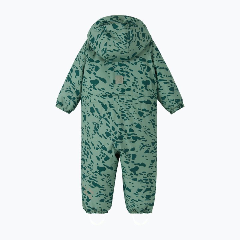 Tuta per bambini Reima Hasula stone green 2