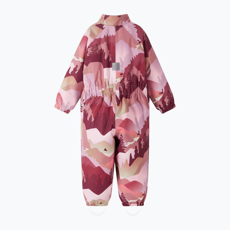 Tuta per bambini Reima Puhuri grey pink 3