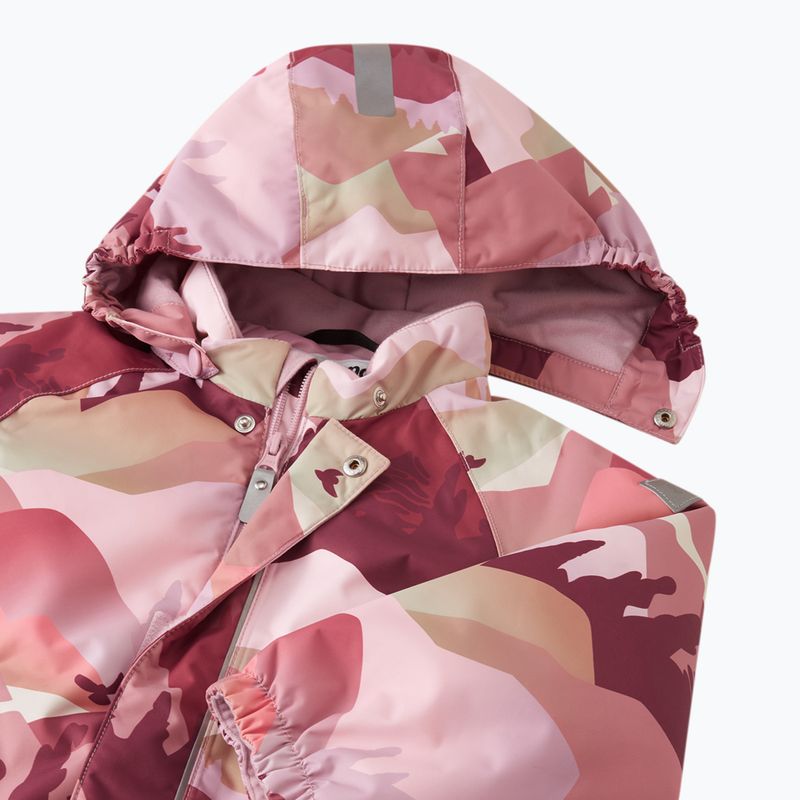 Tuta per bambini Reima Puhuri grey pink 4