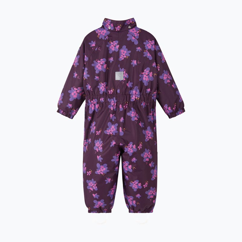 Tuta da sci per bambini Reima Puhuri deep purple 3
