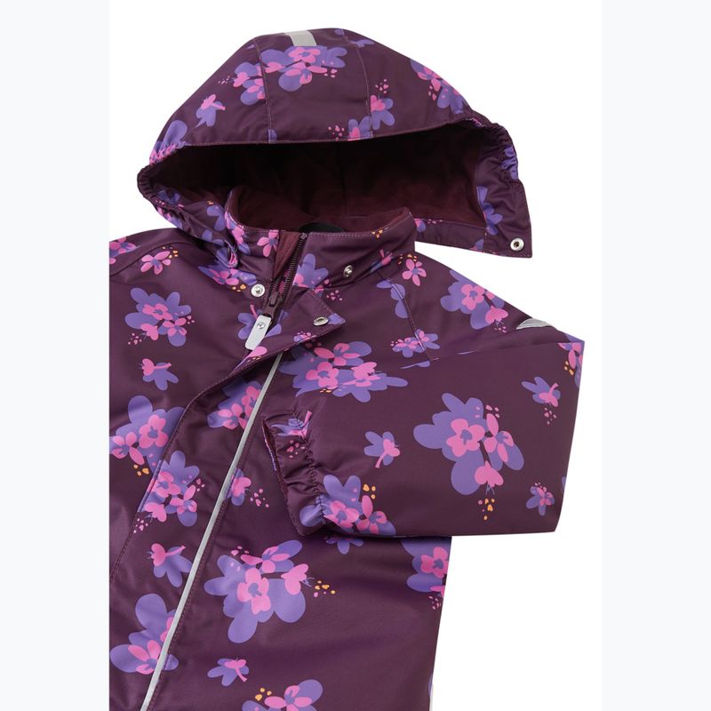 Tuta da sci per bambini Reima Puhuri deep purple 4