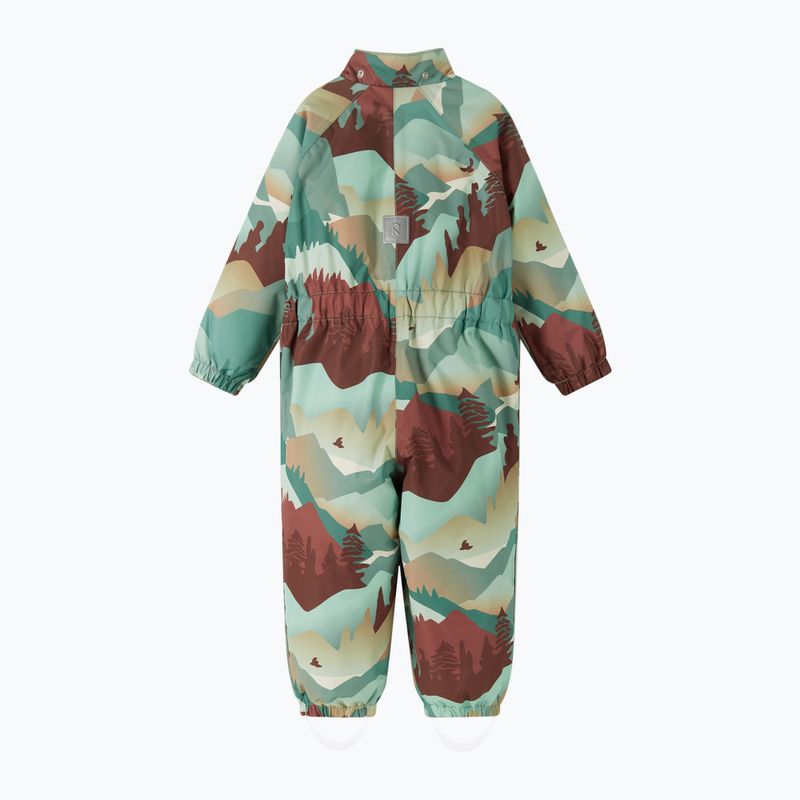 Tuta per bambini Reima Puhuri stone green 3