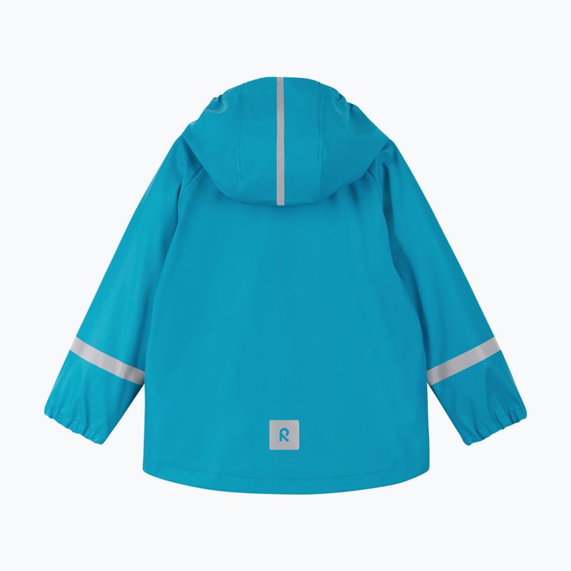 Giacca impermeabile per bambini Reima Lampi aquatic blue 2