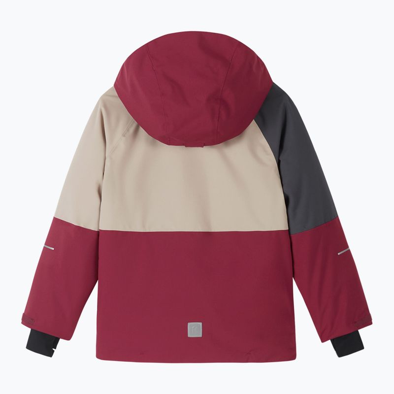 Giacca invernale per bambini Reima Iitto maroon 2