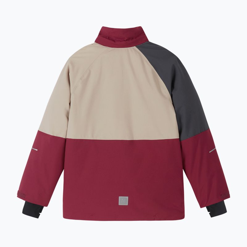 Giacca invernale per bambini Reima Iitto maroon 3