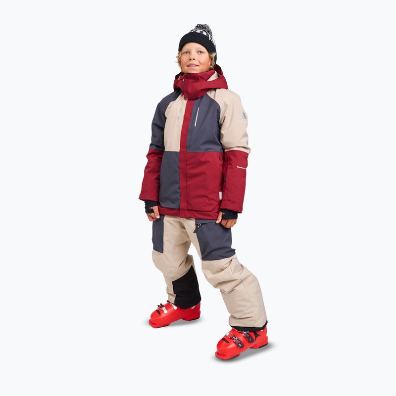 Giacca invernale per bambini Reima Iitto maroon 10