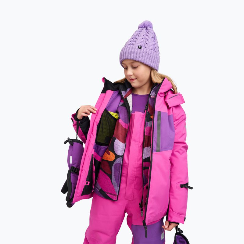 Giacca da sci bambino Reima Jatuni Fucshia 12