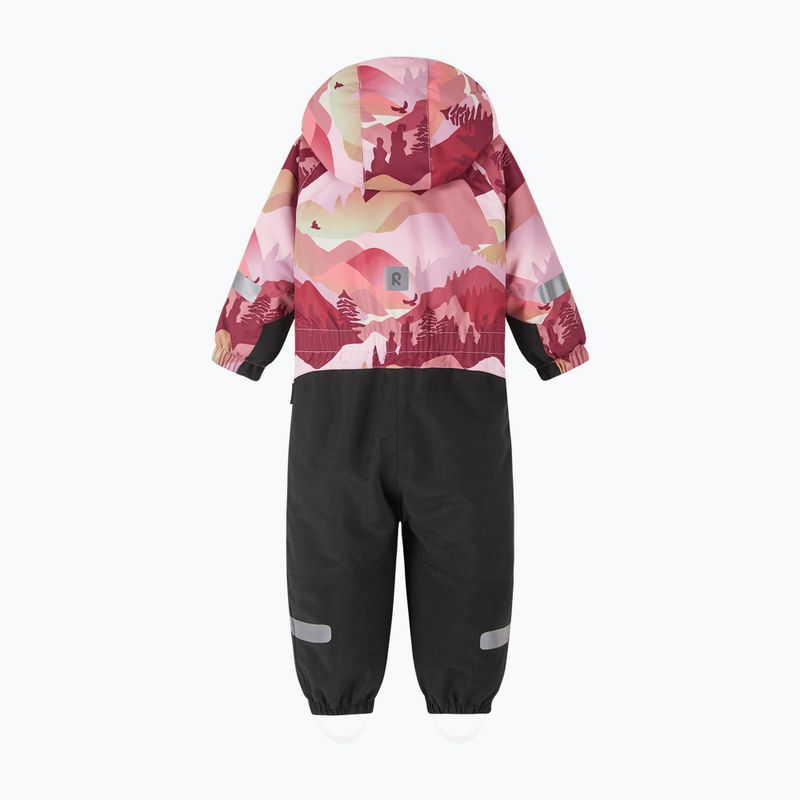 Tuta per bambini Reima Kurikka grey pink 2