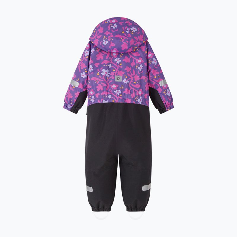 Tuta per bambini Reima Kurikka plum purple 4