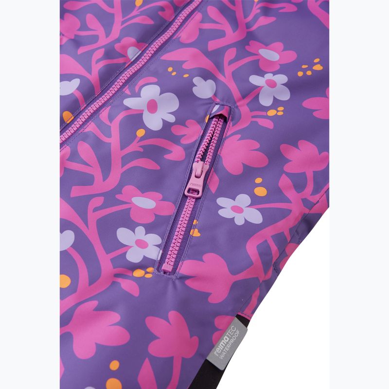 Tuta per bambini Reima Kurikka plum purple 8