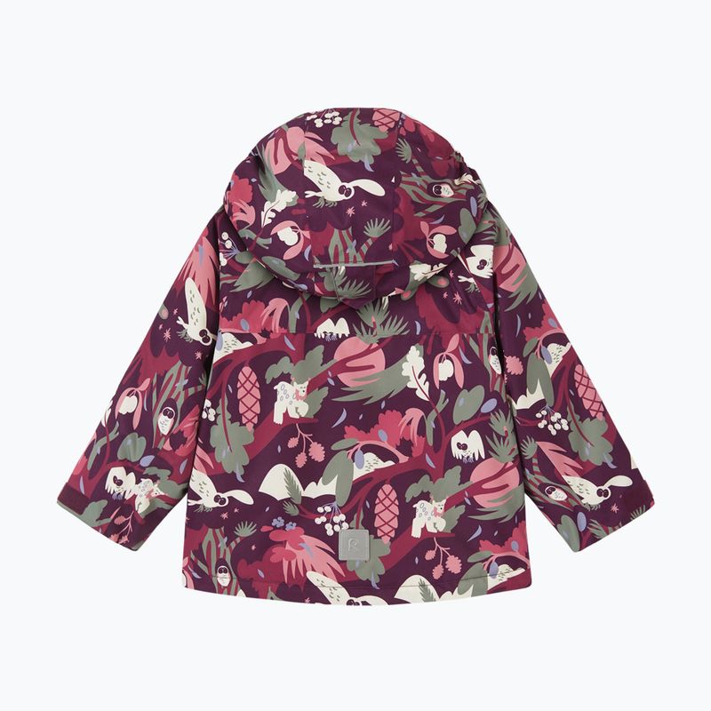 Giacca imbottita per bambini Reima Parkkila deep purple 2