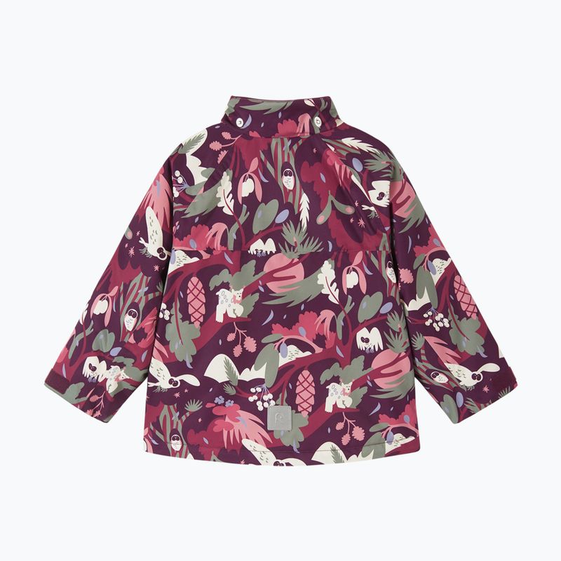 Giacca imbottita per bambini Reima Parkkila deep purple 3
