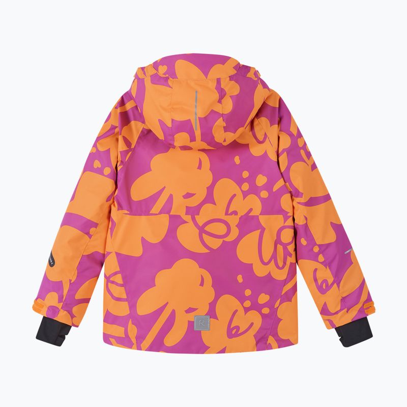Giacca da sci bambino Reima Posio fucshia 2