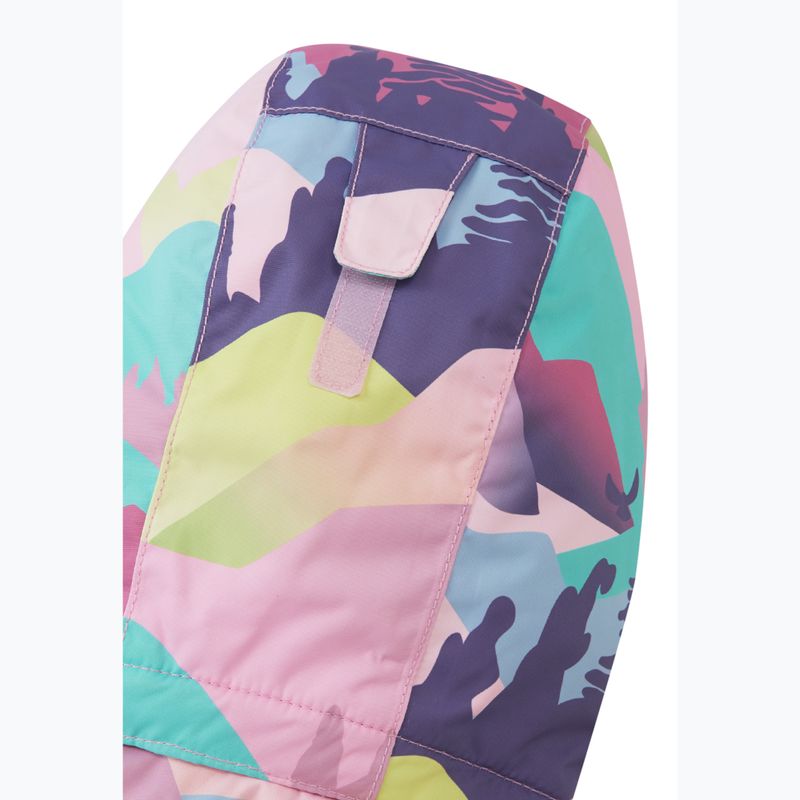 Tuta da sci per bambini Reima Reach grey pink 6